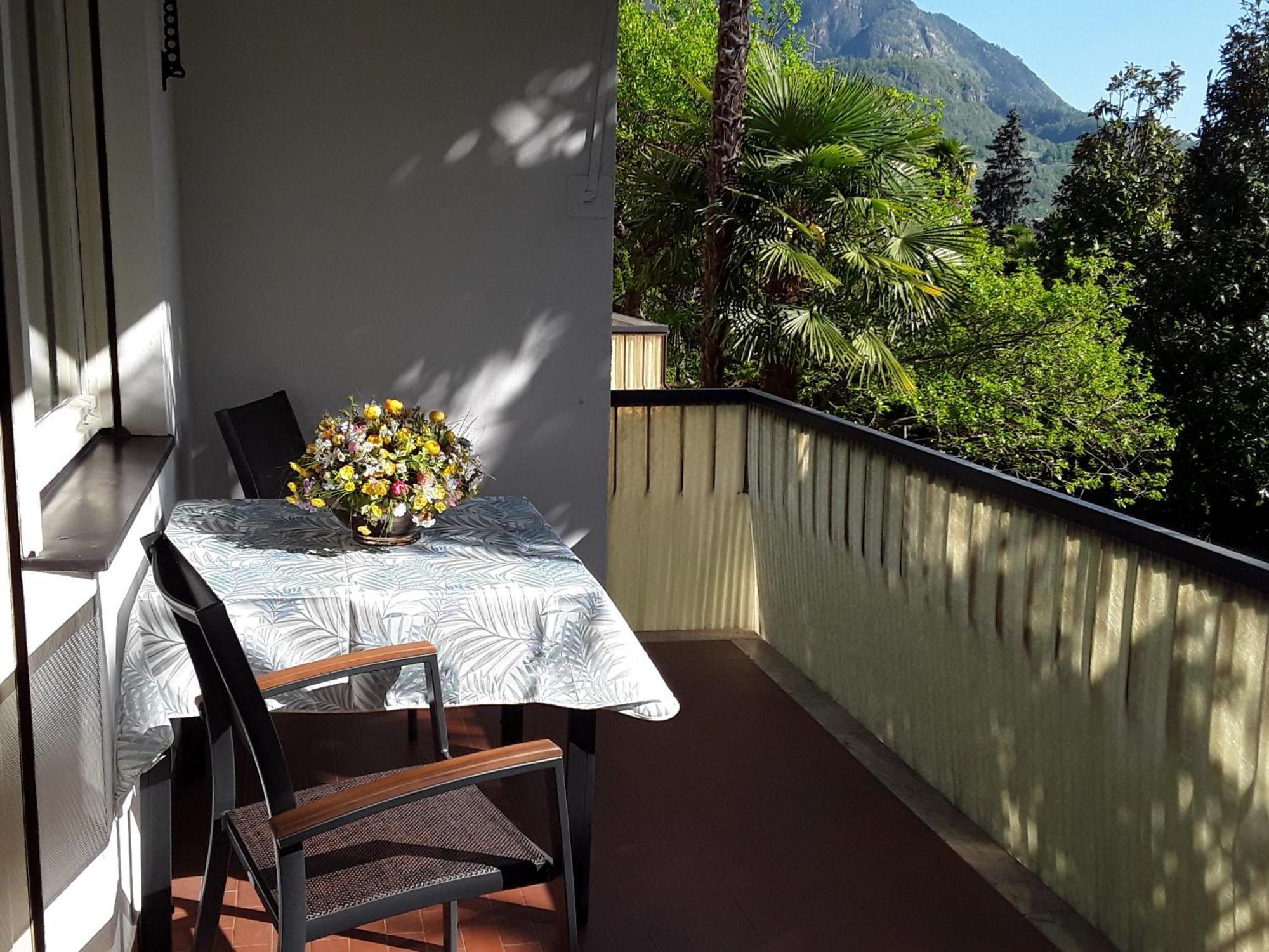 Villa Coris Ferienwohnung Magnolia Merano Dış mekan fotoğraf